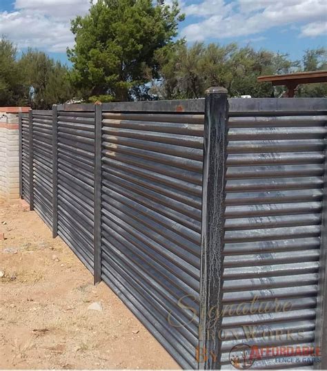 corrugated steel fence manufacturer